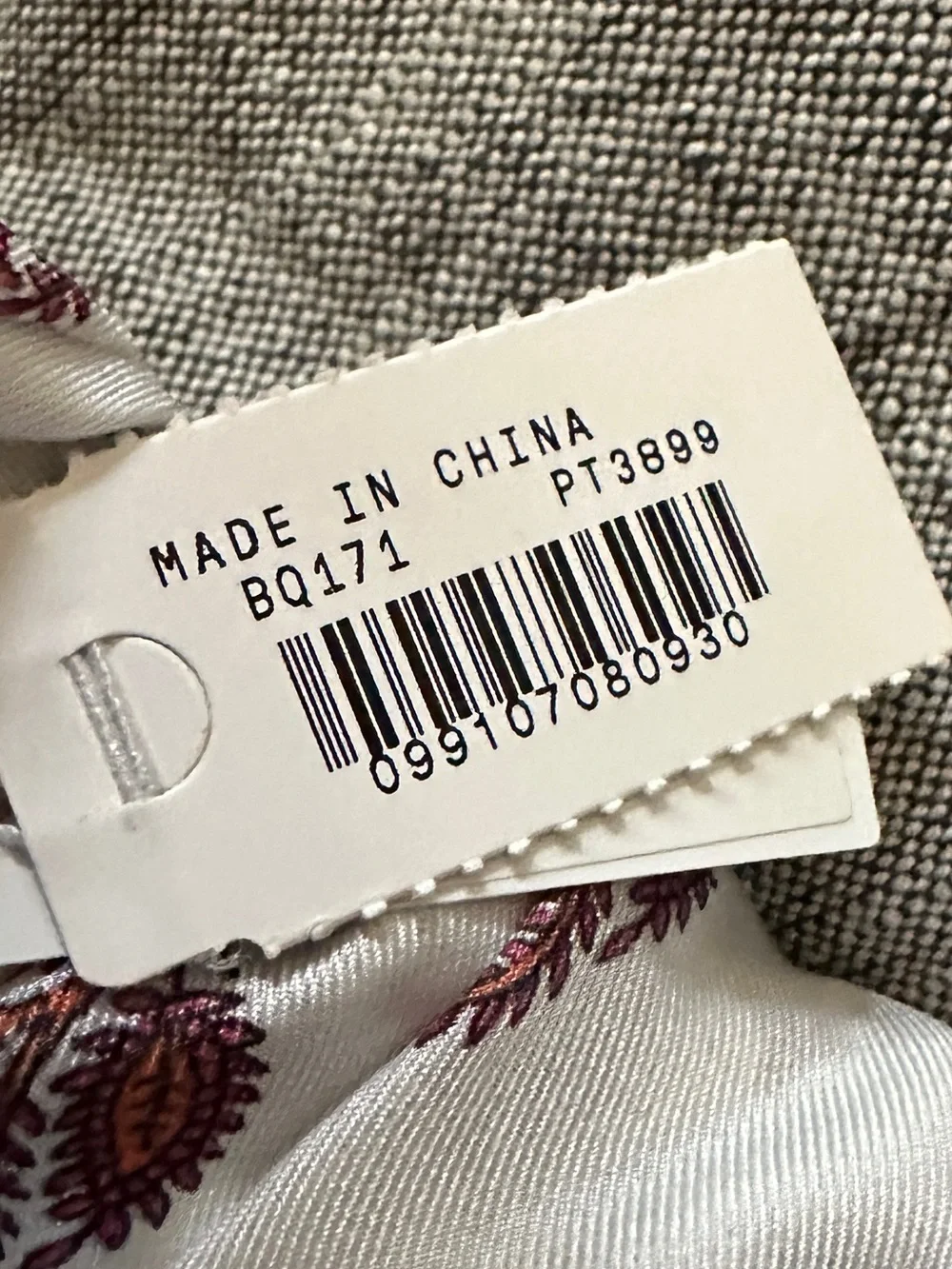 J. Crew Printed knot headband